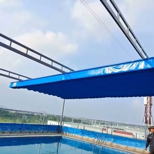 Mái xếp hồ bơi Bình Dương