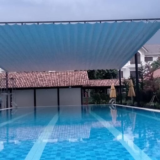Mái xếp hồ bơi Dĩ An