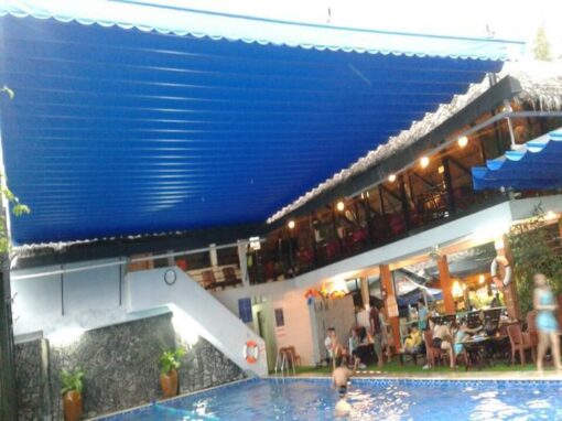 Mái xếp hồ bơi Đồng Nai