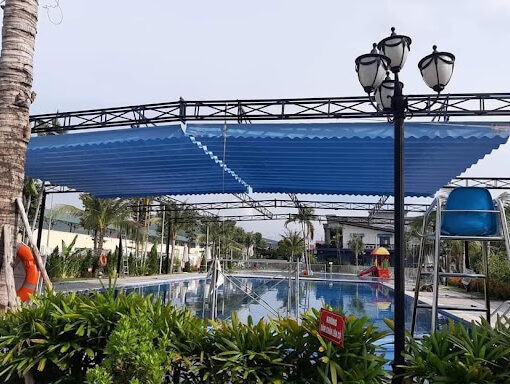 Mái xếp hồ bơi Quận 9