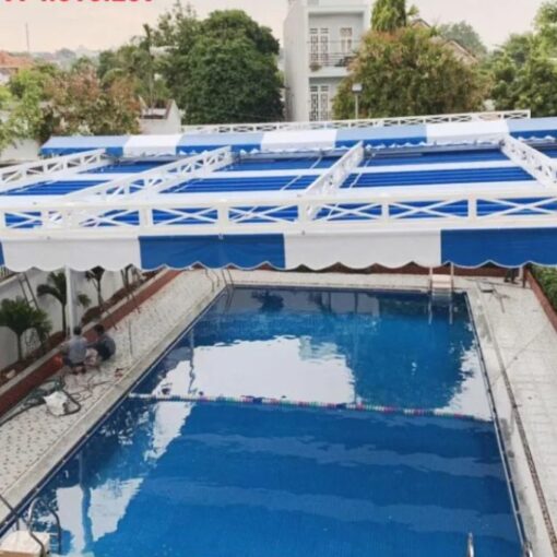 Mái xếp hồ bơi Thủ Dầu Một