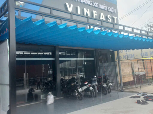 Mái Xếp Nhà Xe Dĩ An