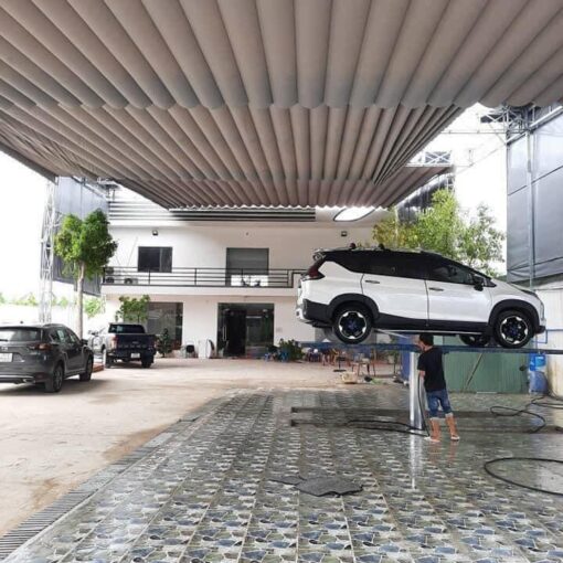 Mái Xếp Nhà Xe Gò Vấp