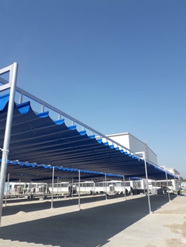 Mái Xếp Nhà Xe Nhà Bè