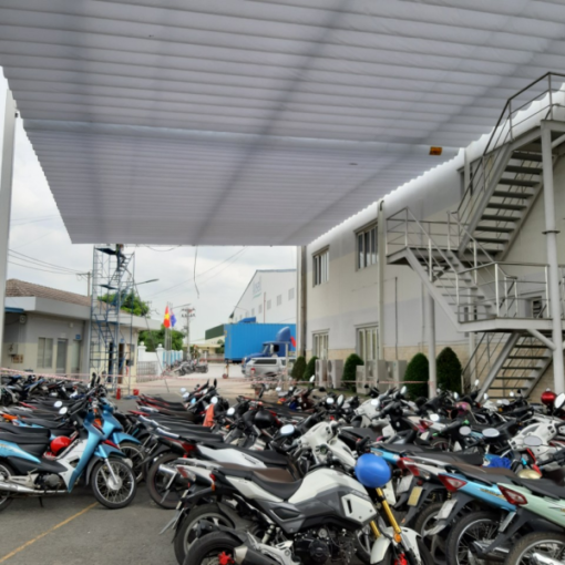 Mái Xếp Nhà Xe Phú Nhuận