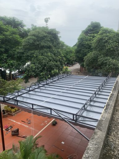 Mái Xếp Nhà Xe Quận 2