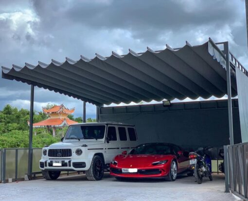 Mái Xếp Nhà Xe Quận 3