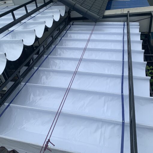 Mái Xếp Nhà Xe Thủ Dầu Một
