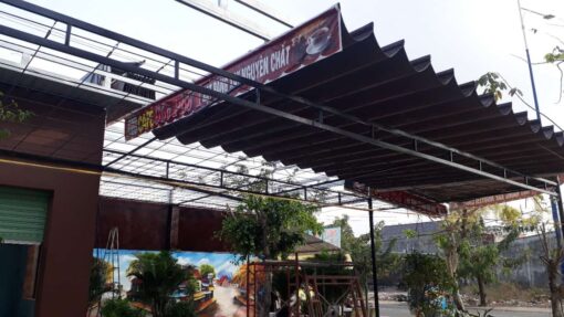 Mái Xếp Nhà Xe Thủ Đức