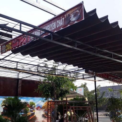 Mái Xếp Nhà Xe Thủ Đức