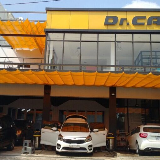 Mái Xếp Nhà Xe Xuân Lộc