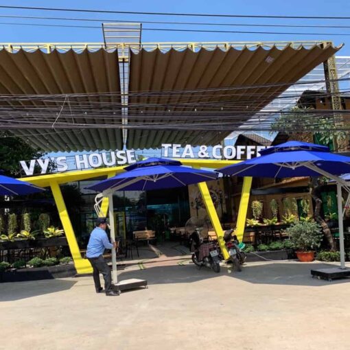 Mái Xếp Quán Cafe Bình Dương
