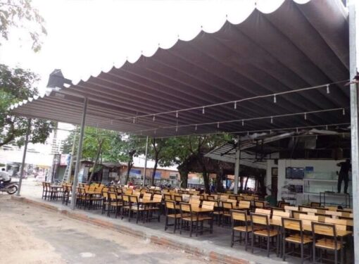 Mái Xếp Quán Cafe Cần Giờ