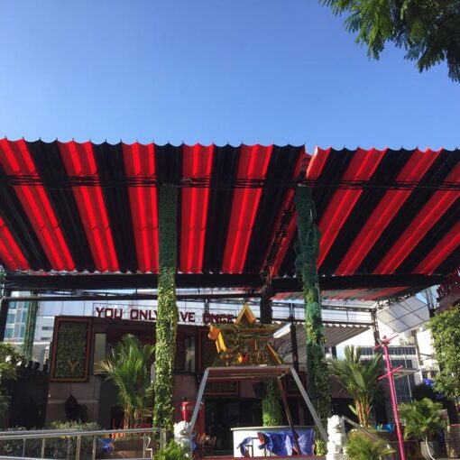 mai xep quan cafe can gio