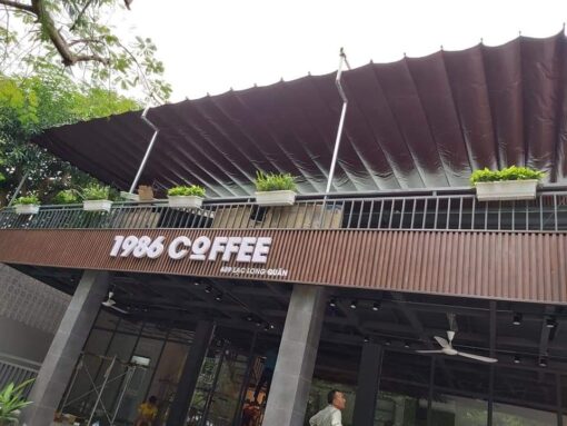 Mái Xếp Quán Cafe Gò Vấp