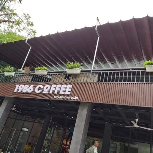 Mái Xếp Quán Cafe Gò Vấp