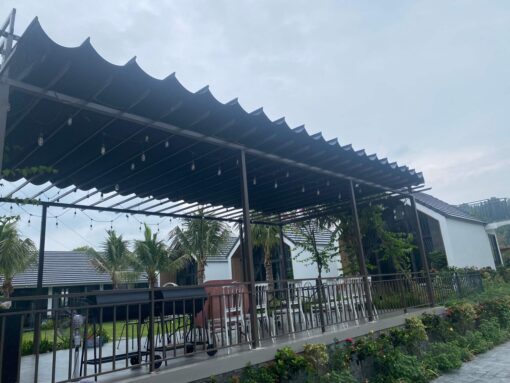 Mái Xếp Quán Cafe Long An