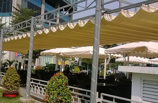 Mái Xếp Quán Cafe Quận 8