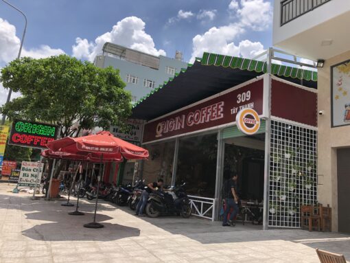 Mái Xếp Quán Cafe Quận 9