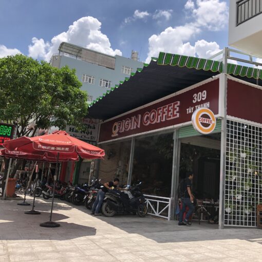 Mái Xếp Quán Cafe Quận 9