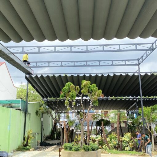 Mái Xếp Quán Cafe Tân Uyên
