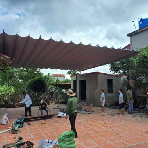 Mái xếp sân nhà Bình Dương