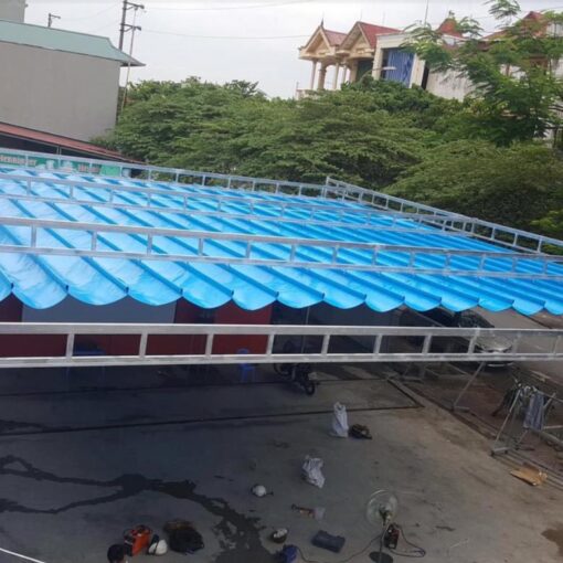 Mái xếp sân nhà Bình Tân