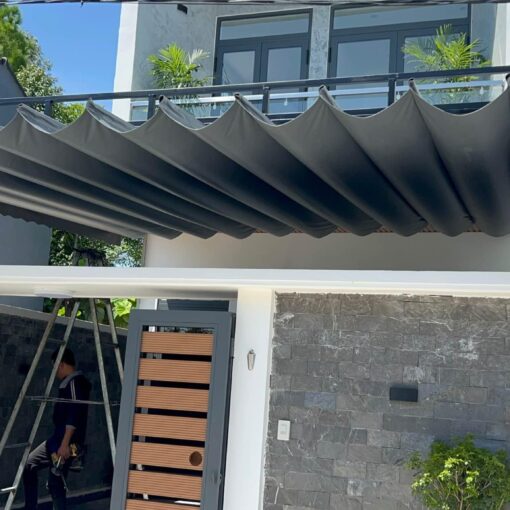 Mái xếp sân nhà Bình Thạnh