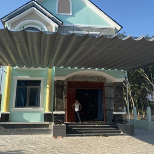 Mái xếp sân nhà Gò Vấp