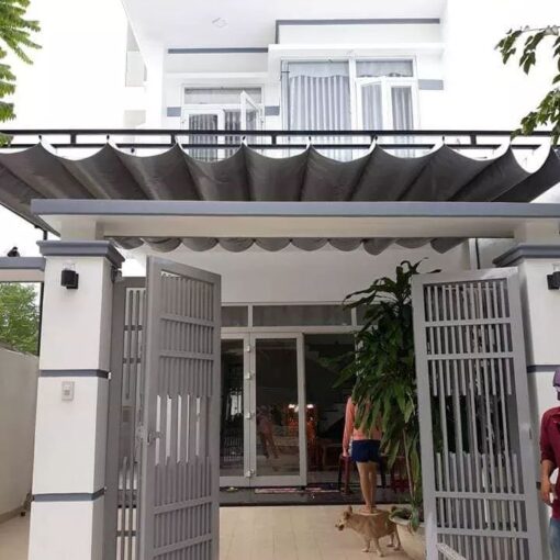 Mái xếp sân nhà Nhà Bè