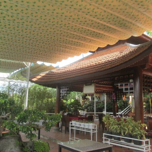 Mái xếp sân nhà Quận 8